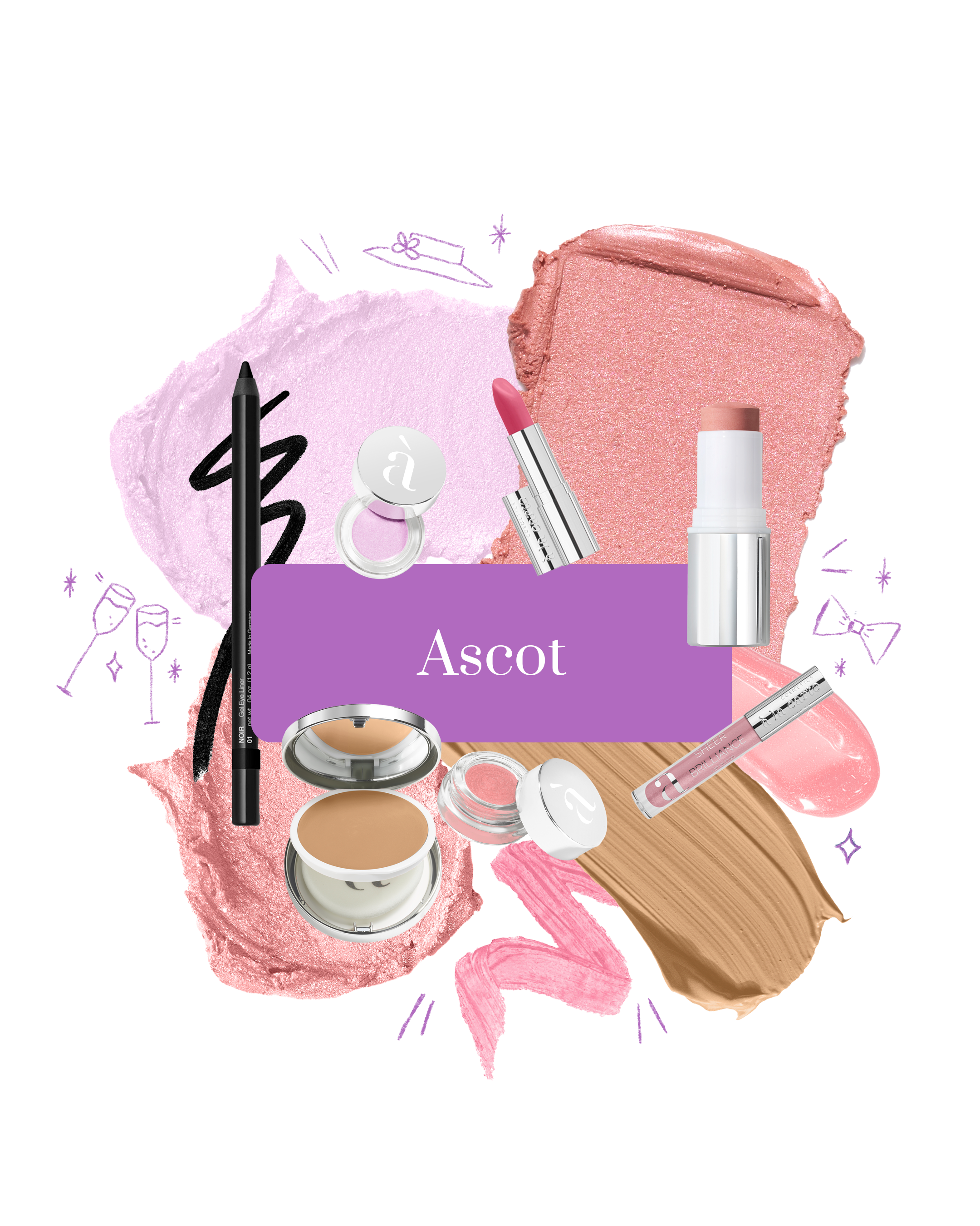 Ascot makeup inspiration