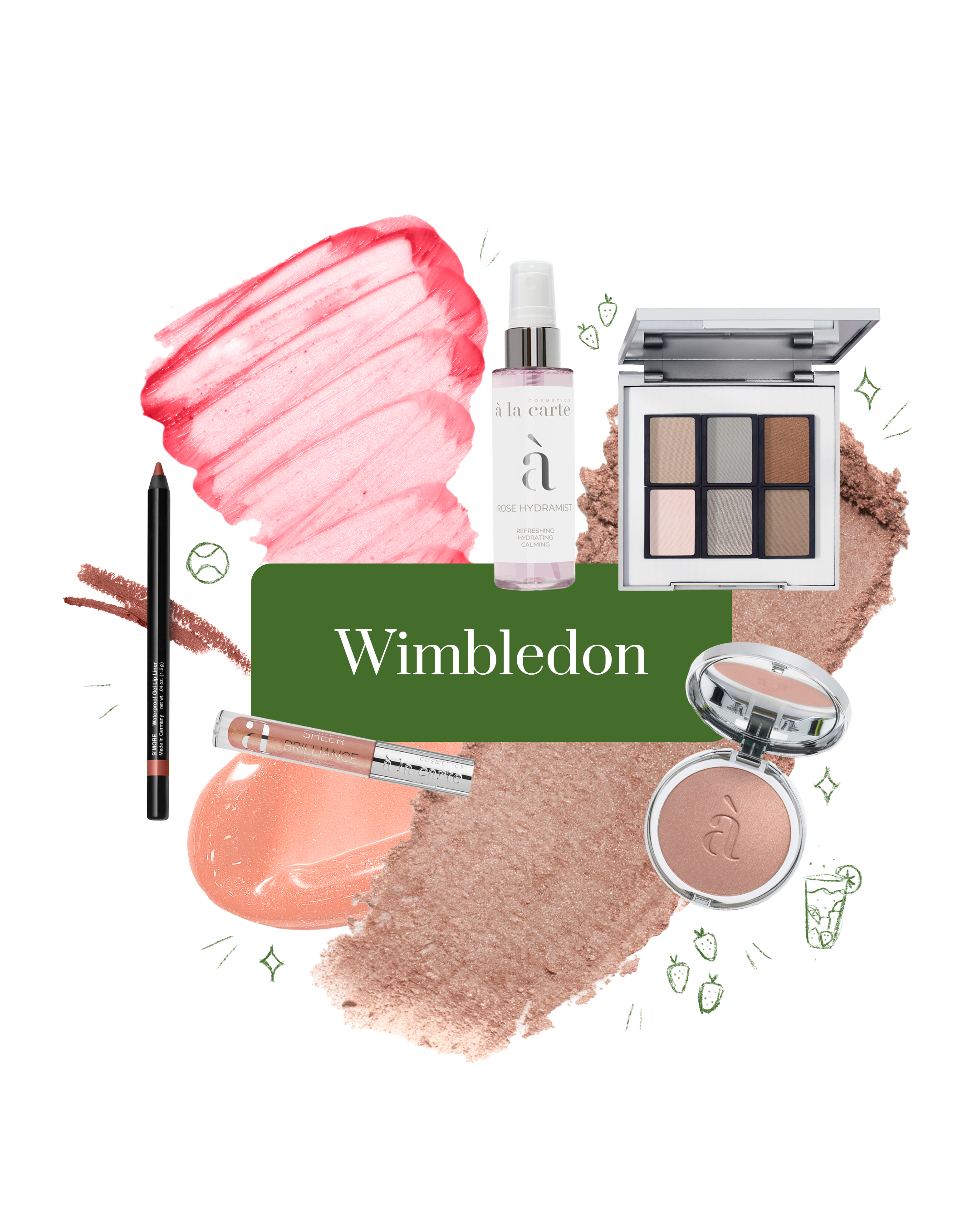 Wimbledon makeup inspiration